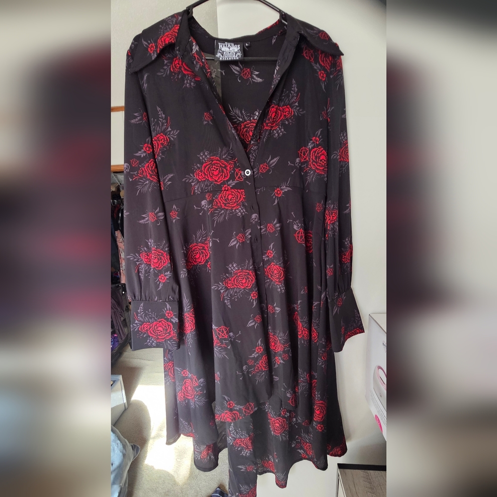 Killstar Pandora shirt dress.